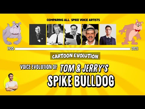 Voice Evolution of TOM & JERRY'S SPIKE BULLDOG - 77 Years Compared & Explained | CARTOON EVOLUTION