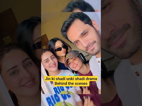 Jin ki shadi unki shadi drama episode 15 16 17 18 btas - Behind the scenes #jinnkishadiunkishadi