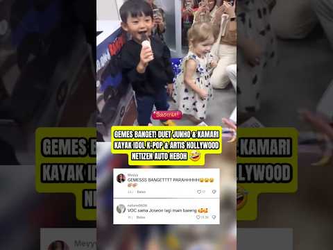 😍 Gemes Banget! Duet Junho & Kamari Mirip Idol & Artis Hollywood #daehoon #jennifercoppen #kamari