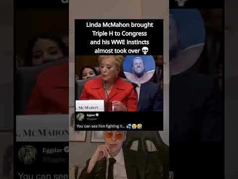 Linda McMahon brought Triple H to Congress and his WWE instincts almost took over