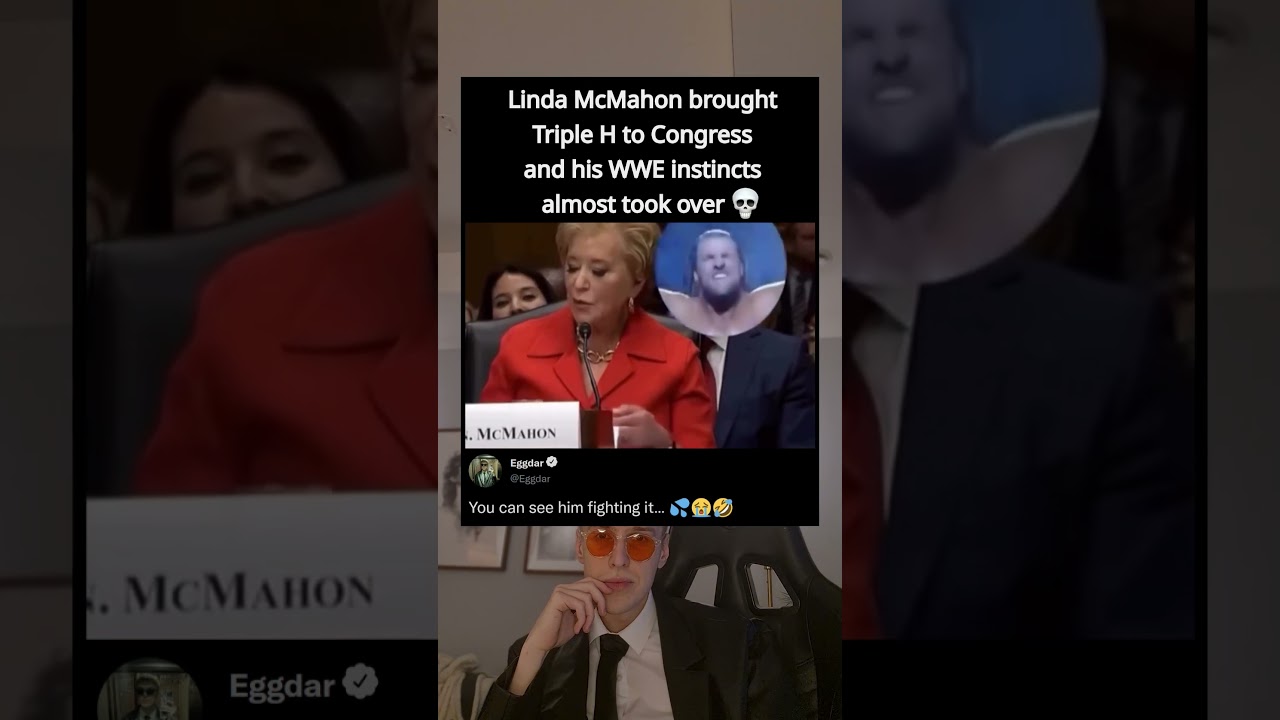 Linda McMahon Introduces Triple H to Congress — WWE Instincts Nearly Take Over 🤼‍♂️