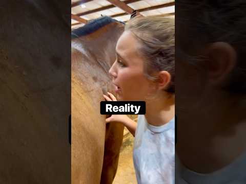 Expectations Vs Reality: Owning a Horse! 🐴 #shorts #animals
