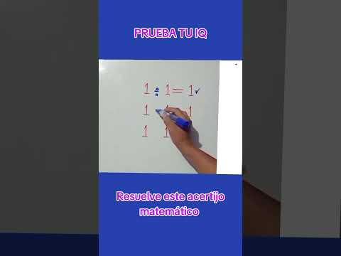 Solución al Acertijo: 1 ? 1 = 1 🤯 ¡Dos Respuestas! 💯 #matematicas #acertijos #retosmatematicos