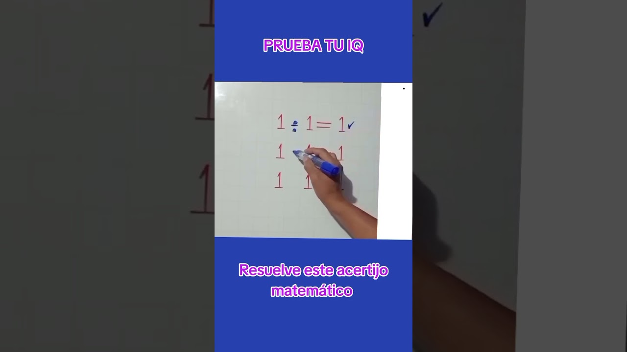 ¿Cuál es la respuesta a 1 ? 1 = 1? ¡Descubre las 2 posibles soluciones! 🤯