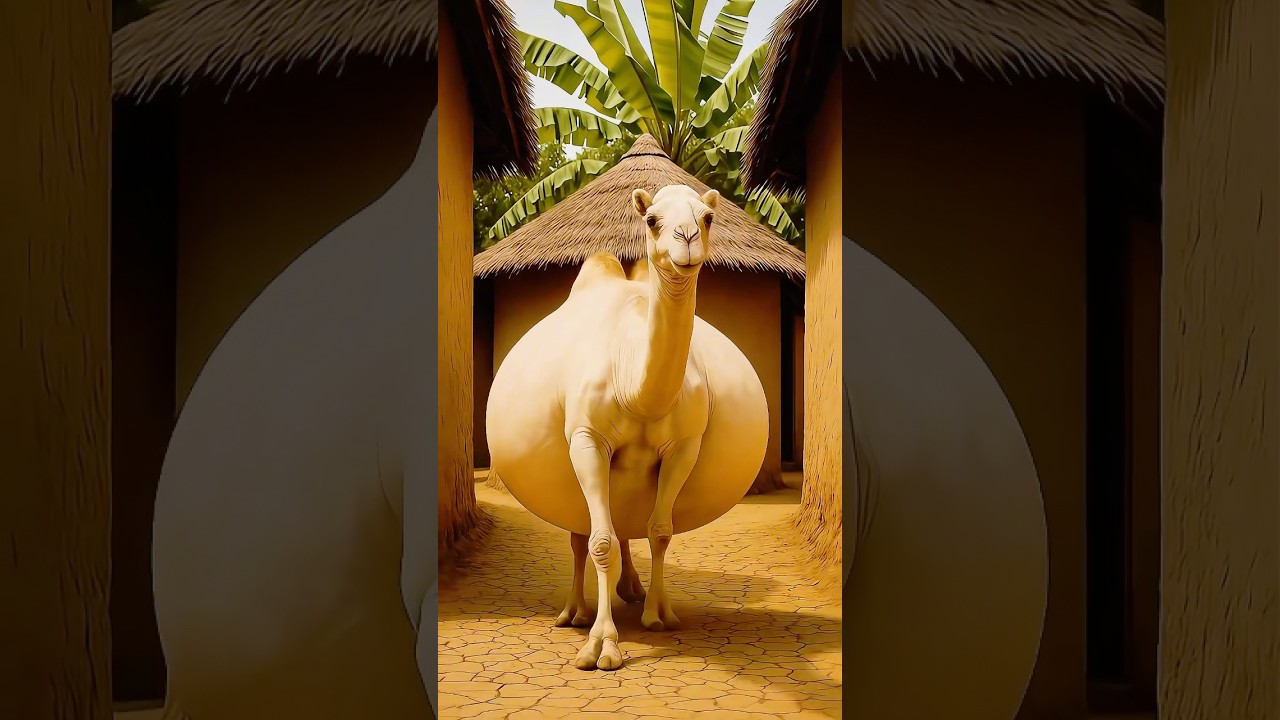 Heartwarming Journey of a Pregnant Camel in the Desert 🌵