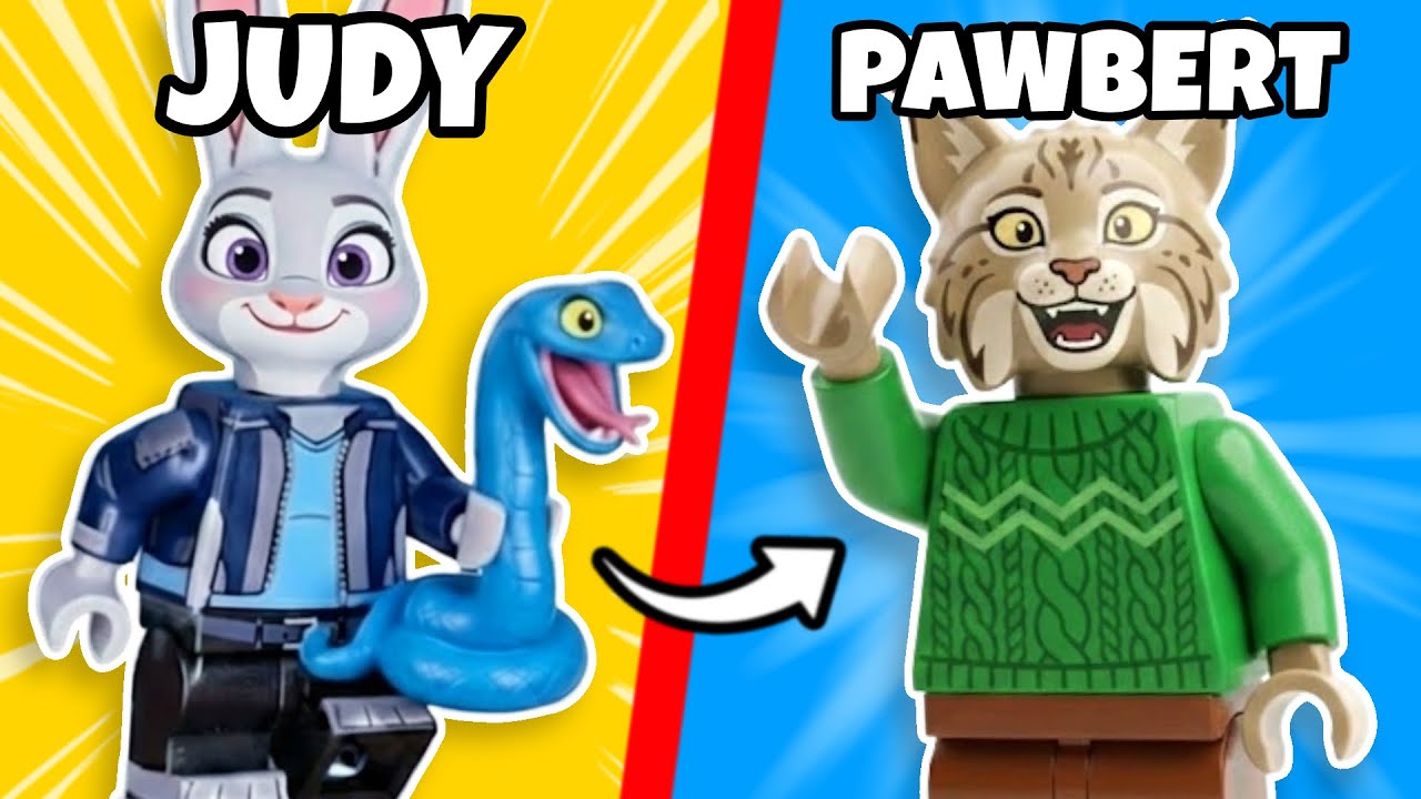 LEGO ZOOTOPIA 2 Characters Built! 🧱