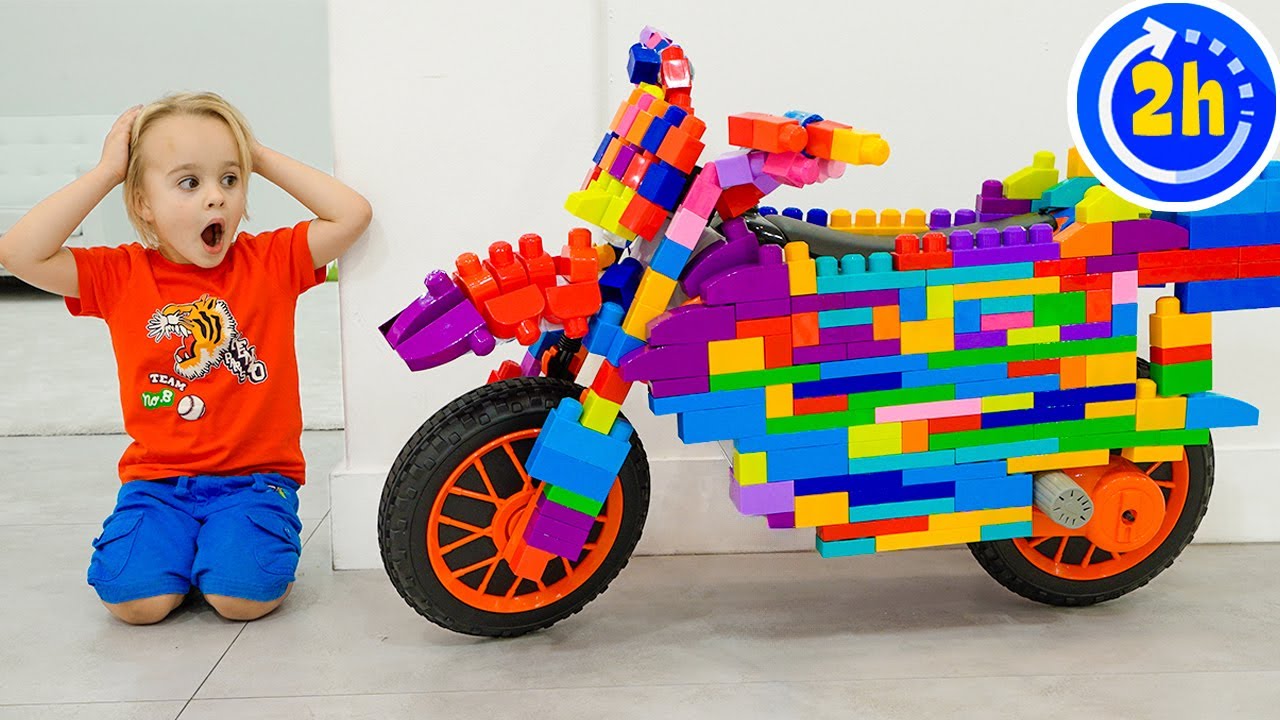 Chris plays with friends and toys - Best stories for kids