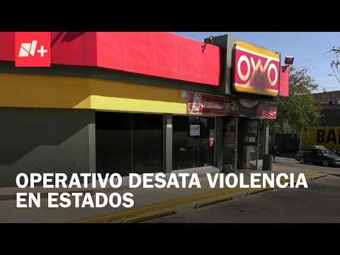 Bloqueos y Quemas de Tiendas en Guanajuato: Fuerzas Federales Realizan Operativos