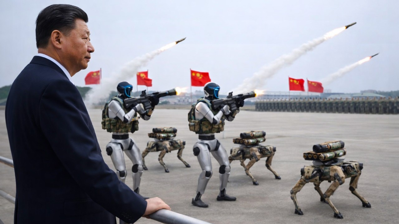 China Unveils Its First Robot Army That Will Change the Future of Warfare