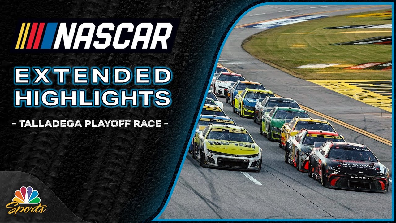 NASCAR Cup Series 2025 Talladega Playoff Highlights 🏁