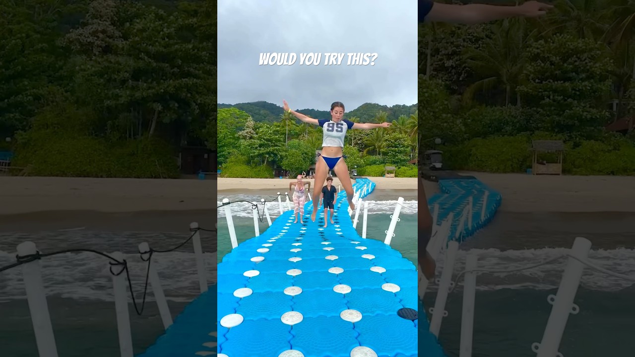 Viral TikTok Dock Challenge 😳