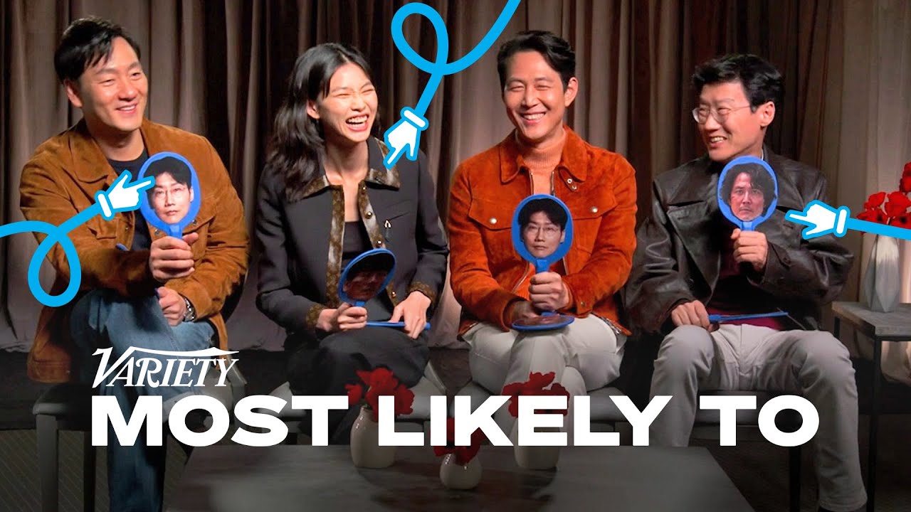 'Squid Game' Season 1 Cast Play 'Most Likely To' | Variety