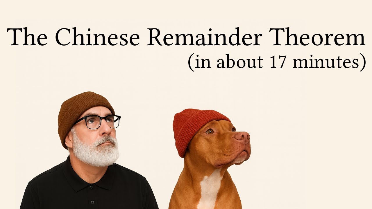 Master the Chinese Remainder Theorem in Just 17 Minutes! 🧮 | Number Theory & Abstract Algebra