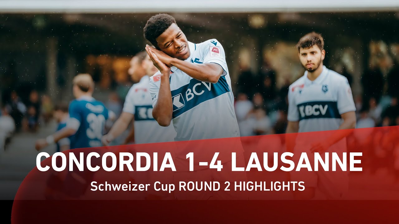 Exciting Match Recap: FC Lausanne-Sport Dominates Concordia Basel 4-1 ⚽