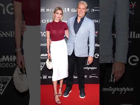 Dolph Lundgren and Emma Krokdal age difference #love