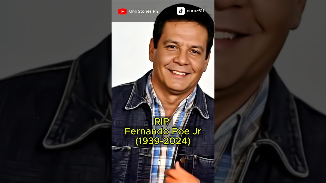 Honoring Fernando Poe Jr.: The Legend of Pinoy Action Cinema 🎬