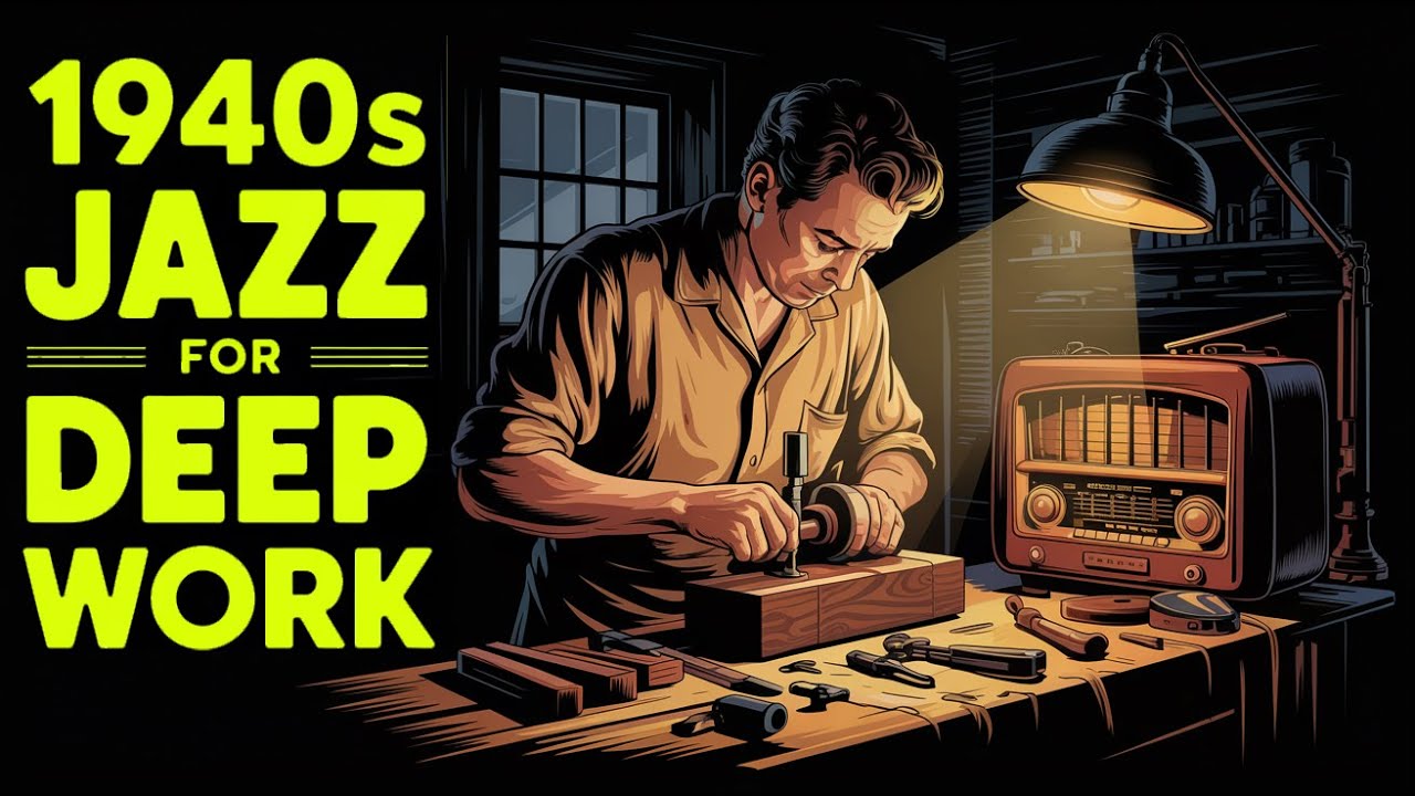 1940s Jazz for Focus & Inspiration 🎶