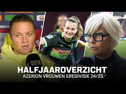 De ๐๐๐๐๐๐ seizoenshelft in รฉรฉn video! ๐ฅโฝ๏ธ | Halfjaaroverzicht Azerion Vrouwen Eredivisie 2024/25