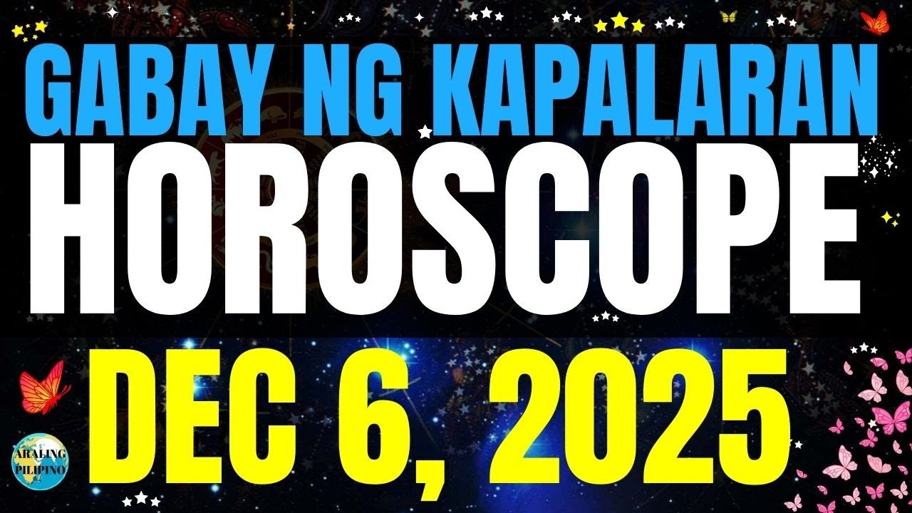 Horoscope Today: December 6, 2025 🌟