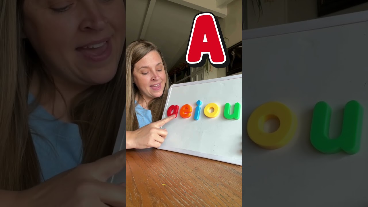 Vowel Song for Kids to Learn Reading 📚