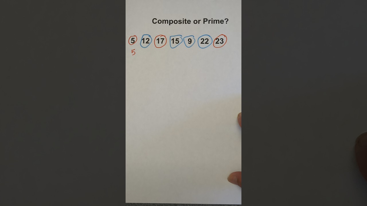 Prime vs. Composite Numbers Explained 🔢
