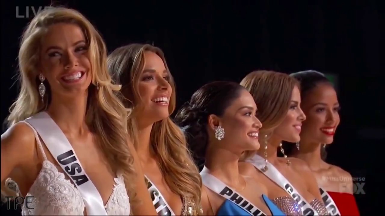 Miss Universe 2015 Top 3 Announced (HD) ✨