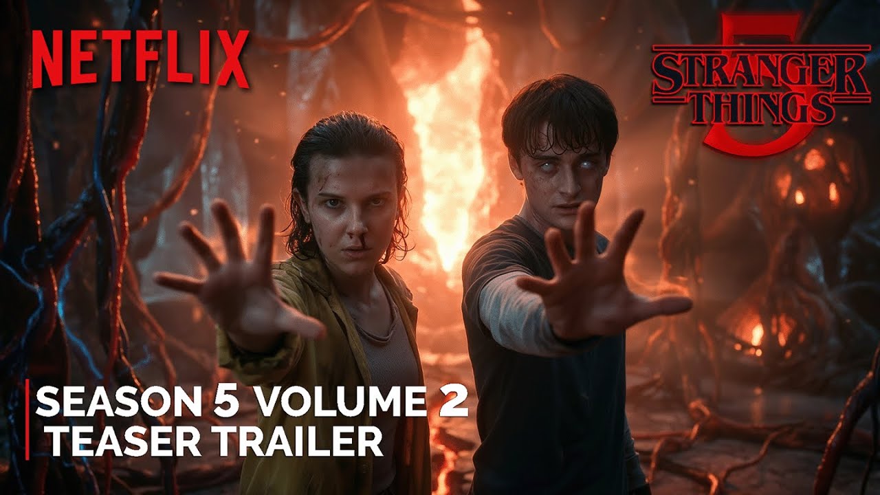 Stranger Things S5 Volume 2 Teaser 🚲 | Netflix Dec 25, 2025