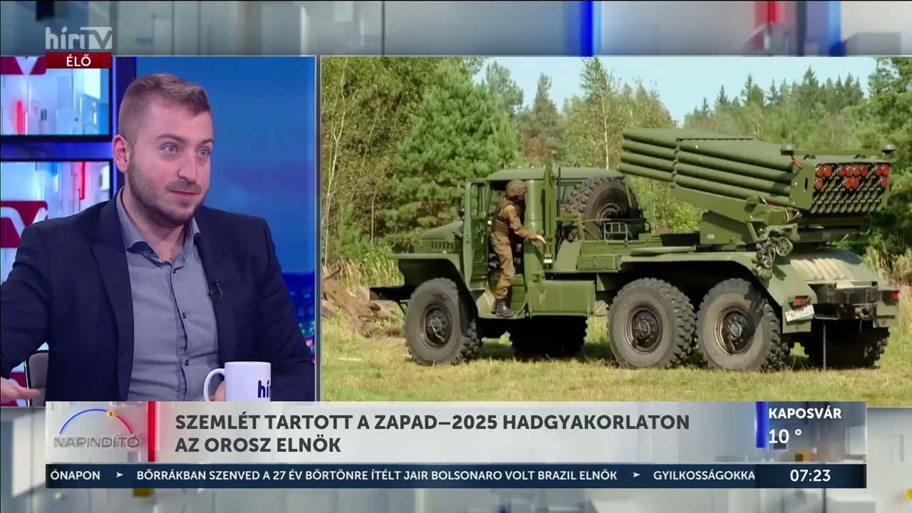 Oroszország bemutatta a Zapad-2025 hadgyakorlatot az ukrajnai háború kapcsán 🇷🇺