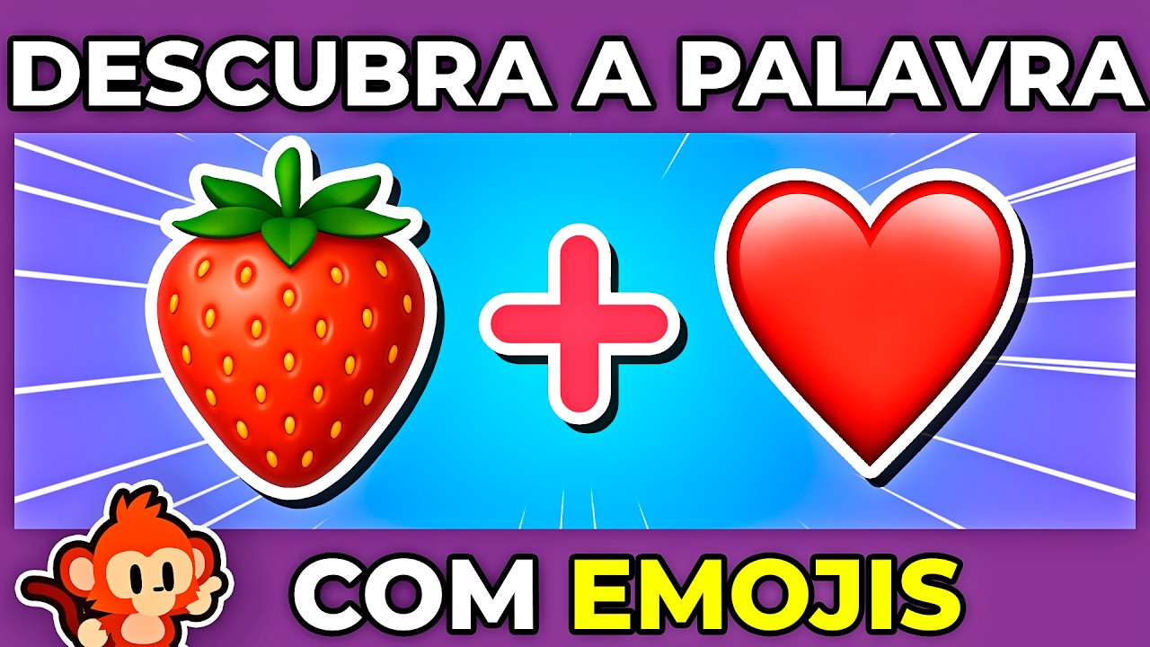 Adivinhe 100 Palavras com Emojis! 🧩