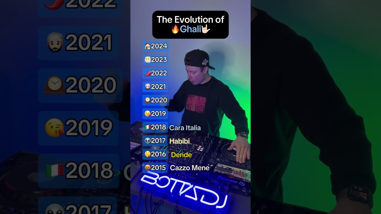 🔥 The Evolution of Ghali: Top Mashup & Remix Mix 2023
