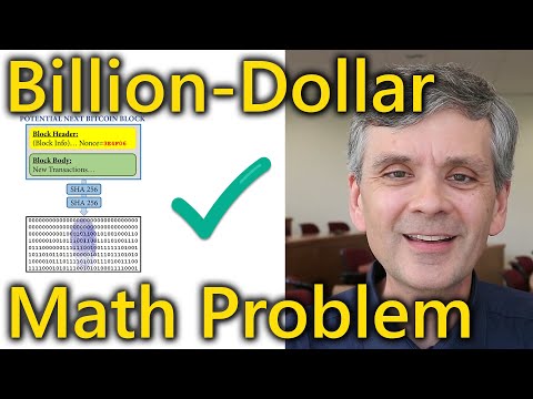 The unsolved math problem which could be worth a billion dollars.