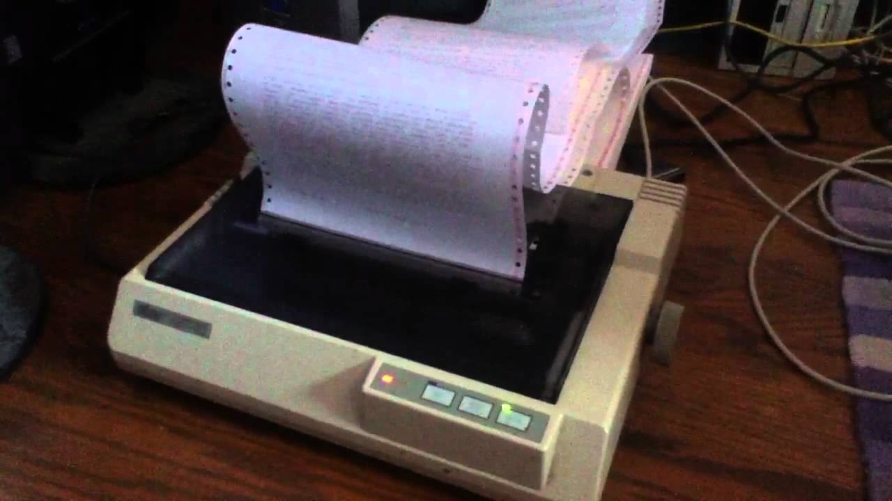 Dot Matrix Printer Experience 🖨️