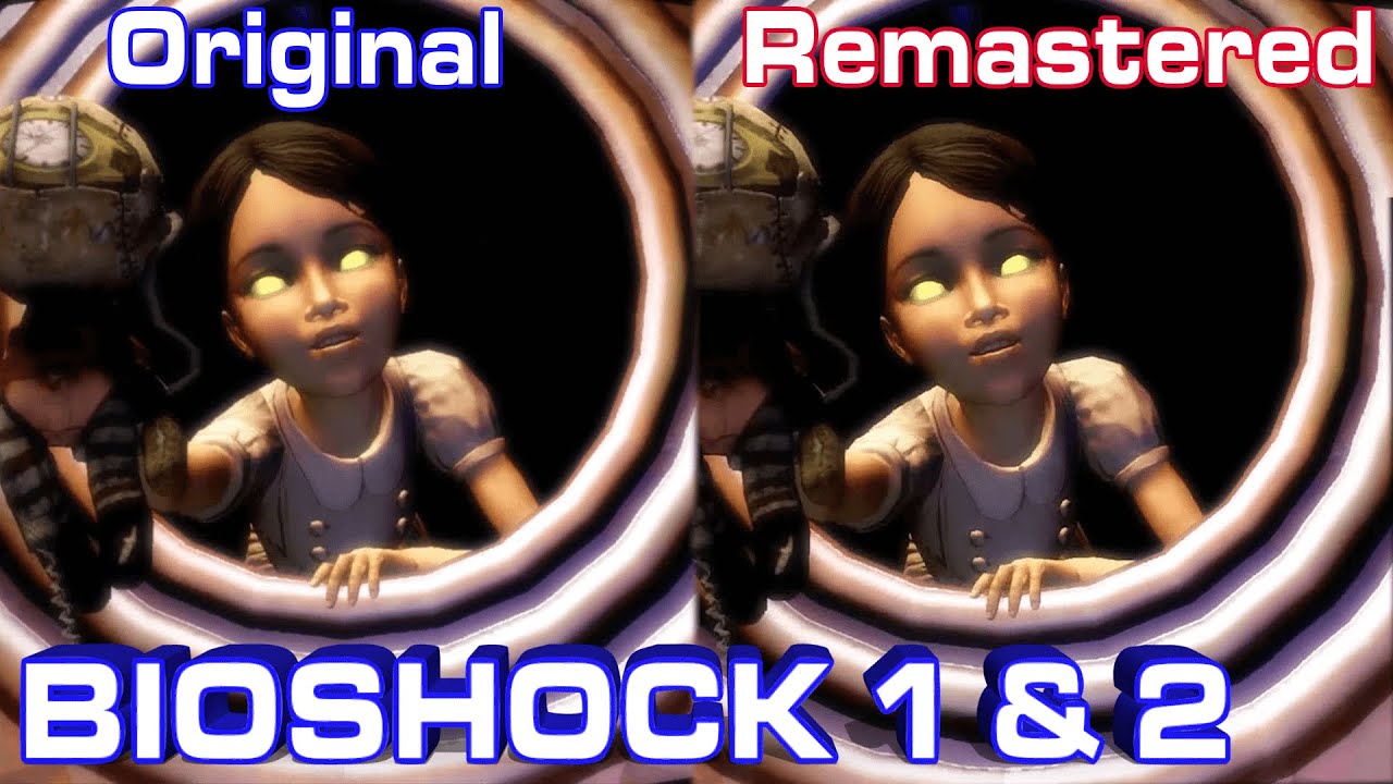 Bioshock Original vs. Remastered HD Comparison 🎮