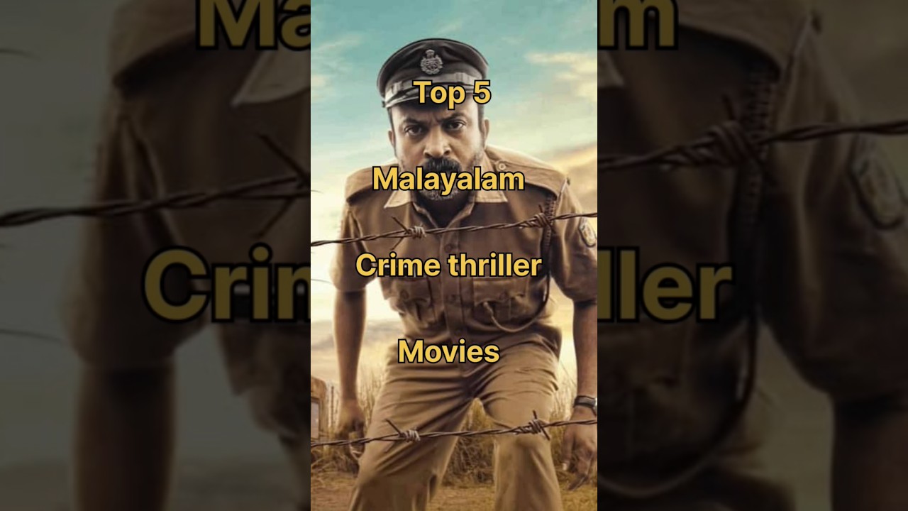 Top 10 Malayalam Thriller Movies You Can't Miss 🎬