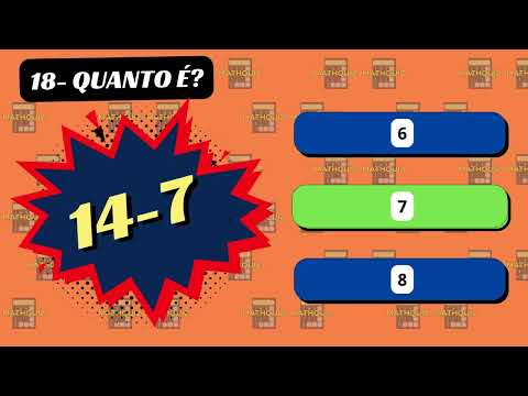 Desafio de Matemática: Quiz de Adição e Subtração!