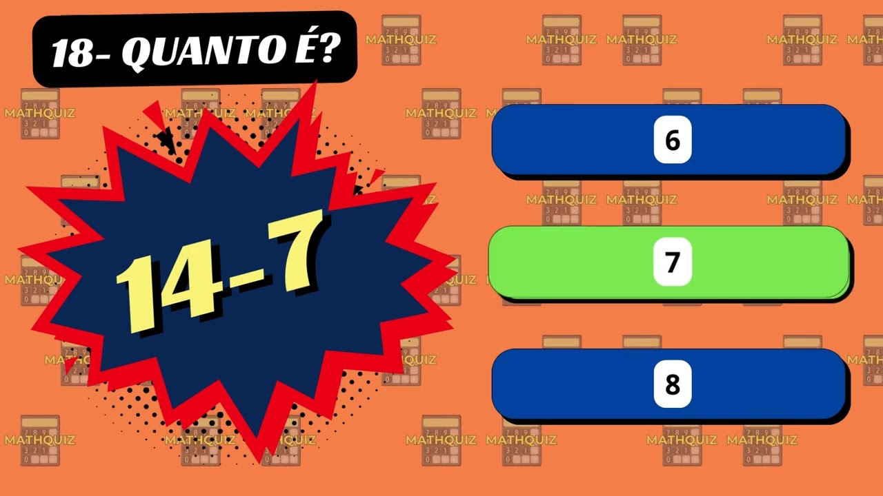 Desafio Matemático: Quiz Interativo de Adição e Subtração
