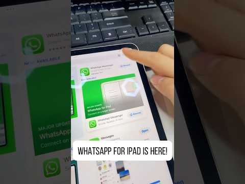 😲✅WhatsApp for iPad is HERE! Download Whatsapp for iPad Now! #fyp #whatsapp