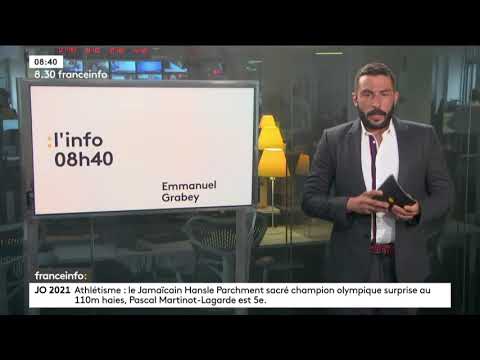 franceinfo: • Le fil info de 8h40 avec Emmanuel Grabey • 05/08/2021