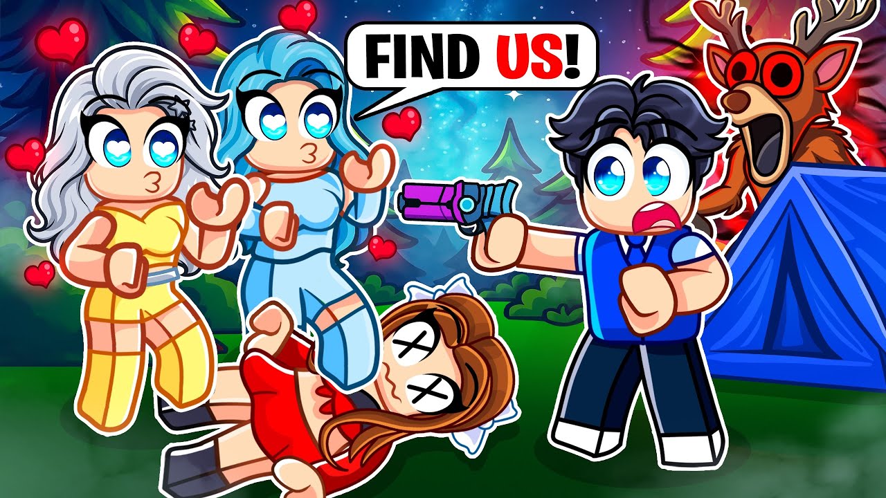 2 Epic Roblox Love Triangle: 2 Rich Girls Fight Over Me in 99 Nights! 💖