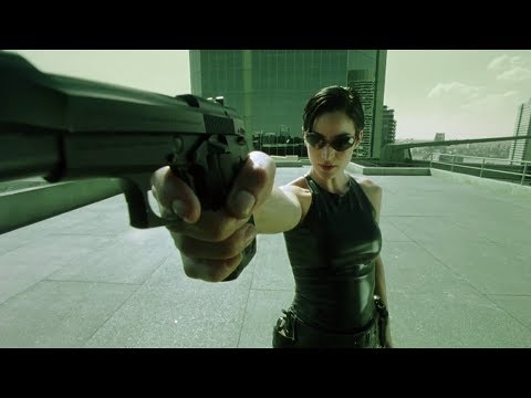 Neo Dodges Bullets in The Matrix (Open Matte) 🎬