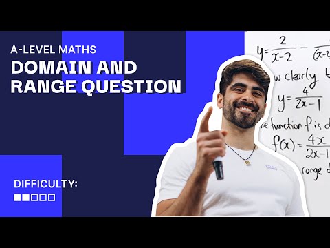 5. Understanding Domain and Range in A Level Maths