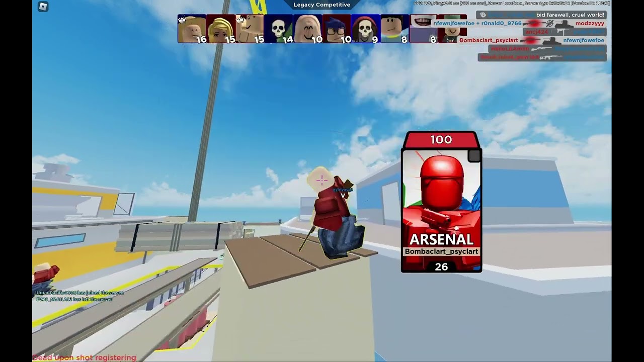 External Aimbot & Colorbot for Arsenal ๐ฎ