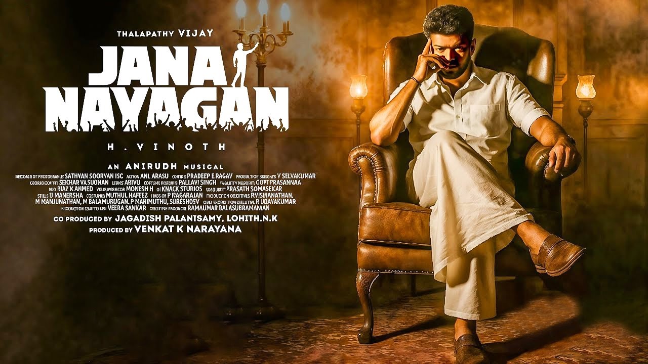 Thalapathy Vijay's 'JANA NAYAGAN' Hindi Action Film 🎬