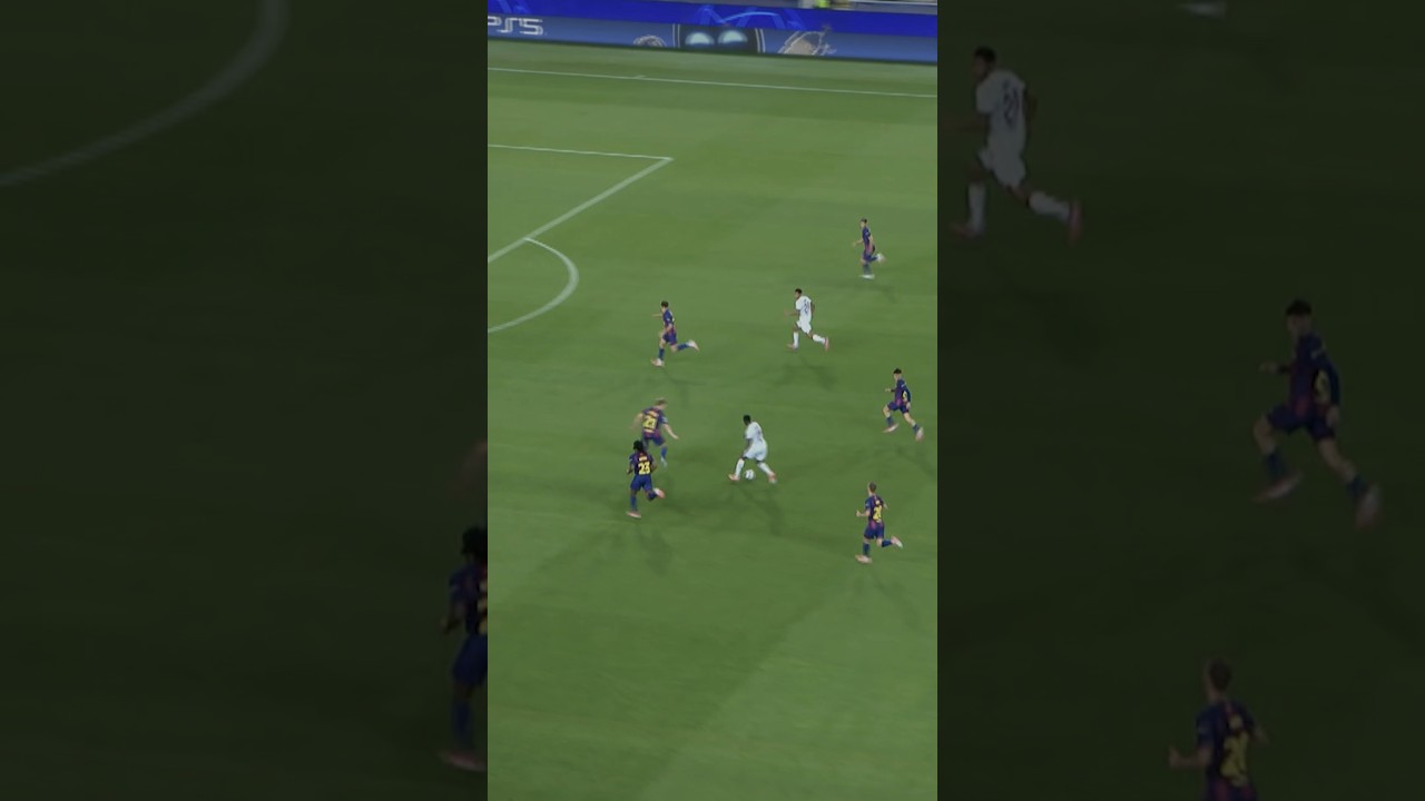 Nuno Mendes Dominates for PSG in the Champions League ⚽