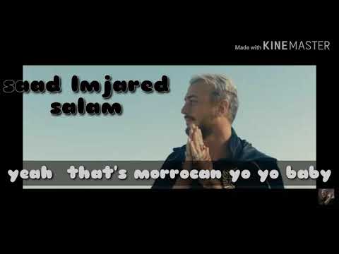 SAAD LMJARED_:SALAM  (LYRICS VIDE)