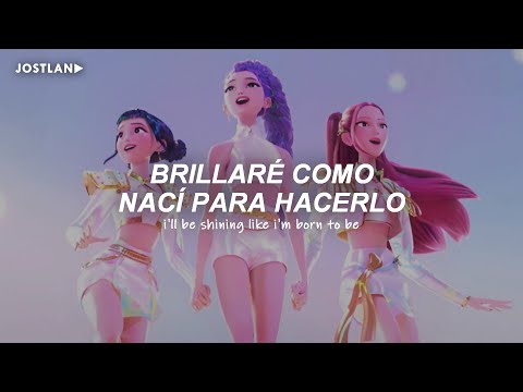Huntrix - GOLDEN (Sub. Español + Lyrics) | Kpop Demon Hunters