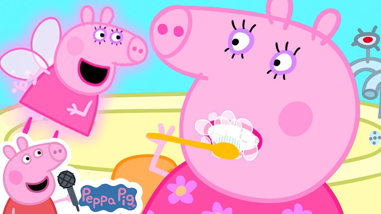 Peppa Pig's Toothbrushing Song & Nursery Rhymes 🦷