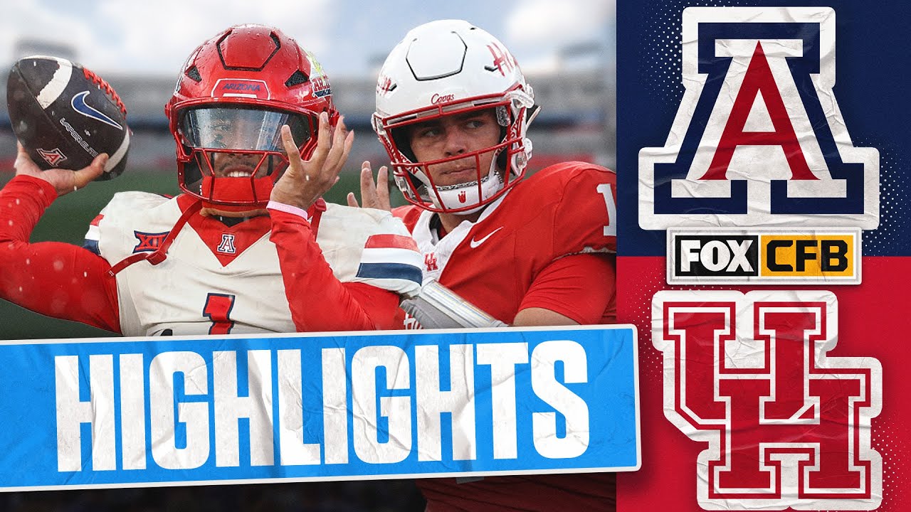 Arizona Wildcats vs. Houston Cougars Highlights 🏈