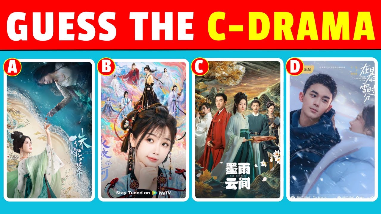 Guess the Chinese Drama from Its Poster! 🎬