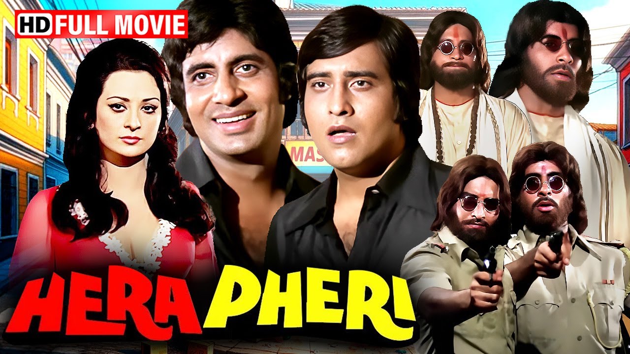 Hera Pheri (HD) | Classic Bollywood Hit with Amitabh Bachchan & Vinod Khanna 🎬